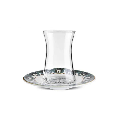 Karaca Lagada 12-Piece Tea Set for 6 People, 8683650399124
