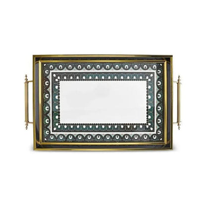 Karaca Lagada Rectangular Wooden Tray 35 cm, 8683650399193