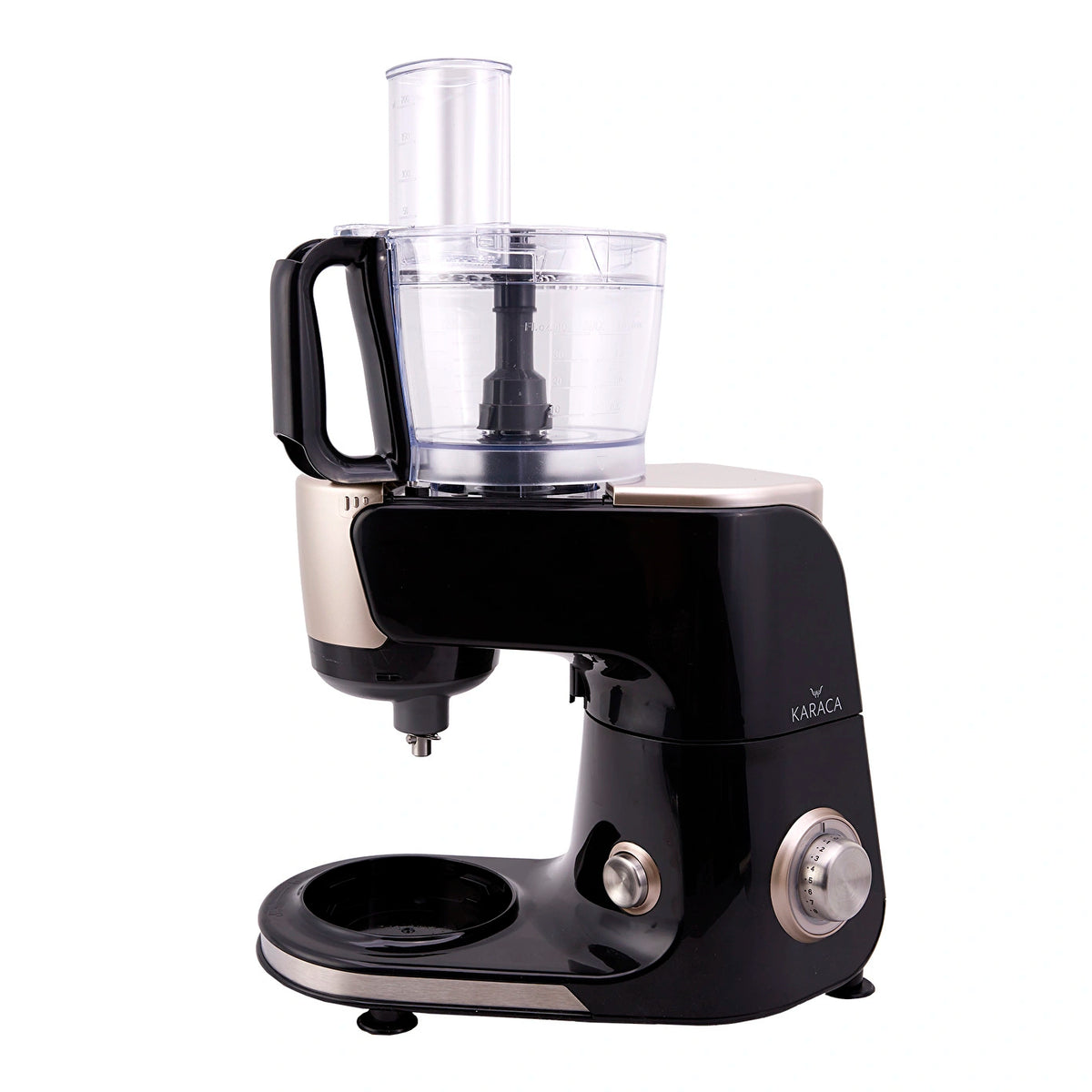 Karaca Black Maestro Chef 7-in-1 Professional Kitchen Utensil 4L - 1000W, 153.01.01.2922