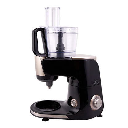 Karaca Black Maestro Chef 7-in-1 Professional Kitchen Utensil 4L - 1000W, 153.01.01.2922