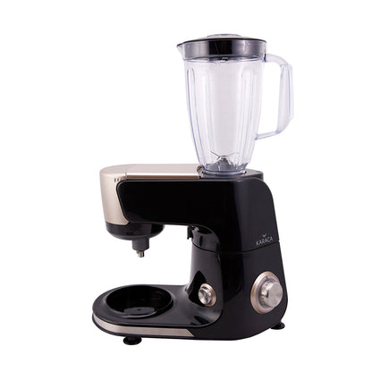 Karaca Black Maestro Chef 7-in-1 Professional Kitchen Utensil 4L - 1000W, 153.01.01.2922