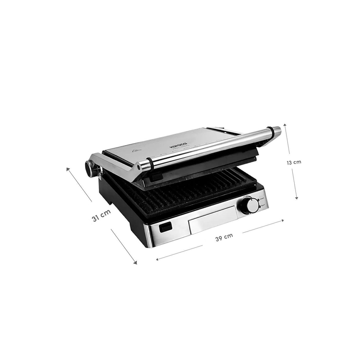Karaca Biogranit 6-Slice Toaster & Grill - Inox, Fast Performance, 153.06.11.0448