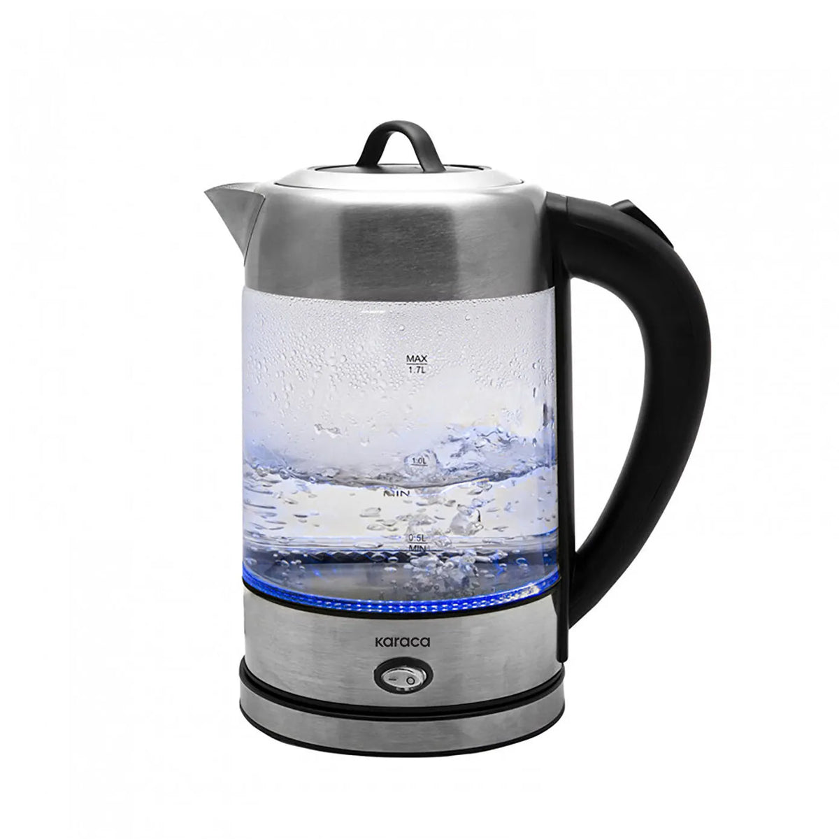 Karaca Inox Herbal Tea Maker & Electric Kettle ? 1.7L, LED & Stainless Steel, 153.01.06.4887