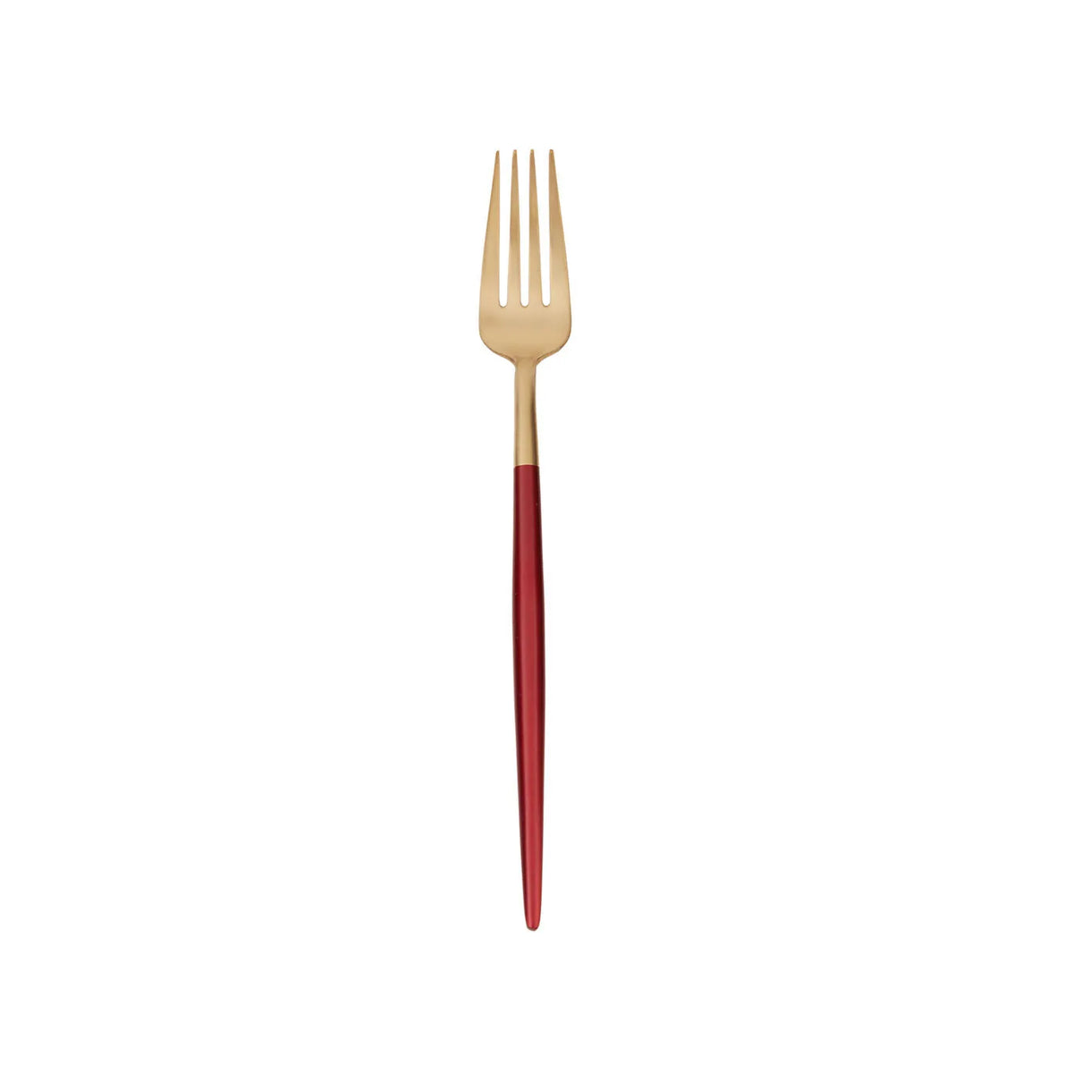 Karaca New Lydia 60-Piece Cutlery Set for 12 People - Red, 153.03.08.0634