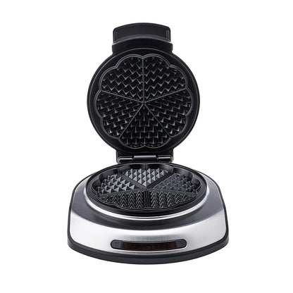 Karaca Inox Waffle Maker - Stainless Steel, Adjustable Temperature with LED Display, 153.03.06.2041