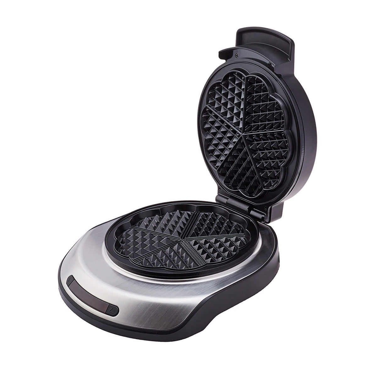 Karaca Inox Waffle Maker - Stainless Steel, Adjustable Temperature with LED Display, 153.03.06.2041