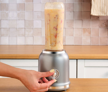 Karaca Retro Personal Smoothie Blender 600 ml, Ice Crushing Function