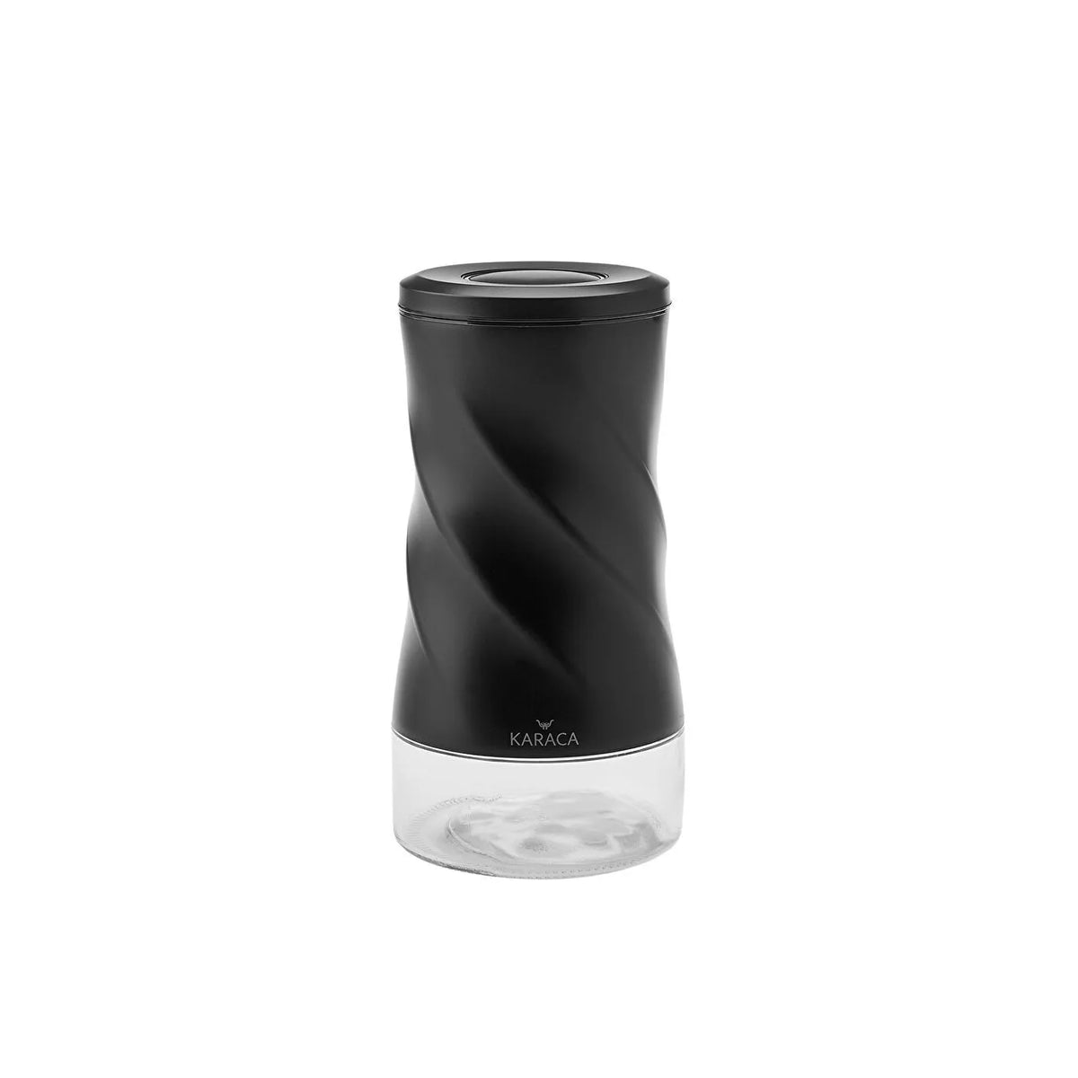 Karaca Tottori Black Vacuum Glass Storage Container - M, 153.03.06.4734