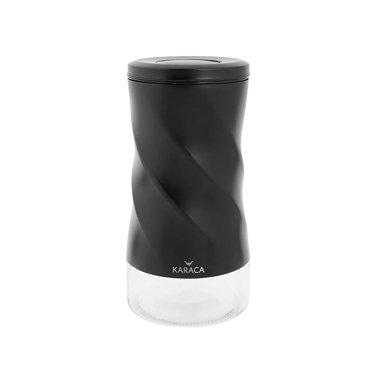 Karaca Tottori Black Vacuum Glass Storage Container - M, 153.03.06.4734