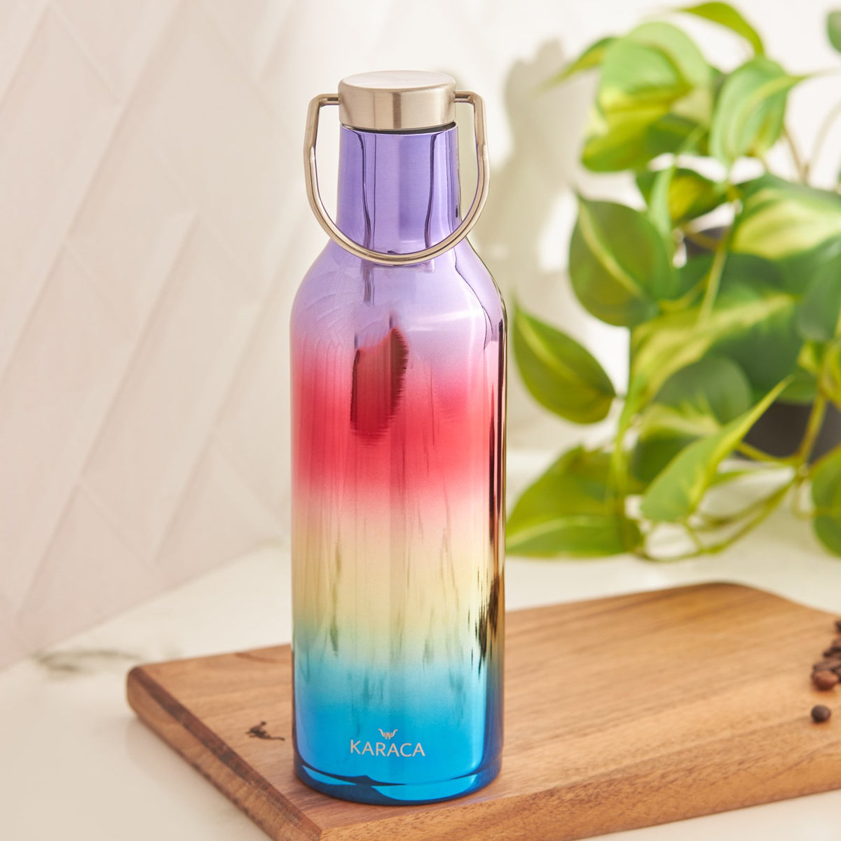 Karaca Pop Up Hot & Cold Stainless Steel Thermos - 500 ml, 153.03.06.6639