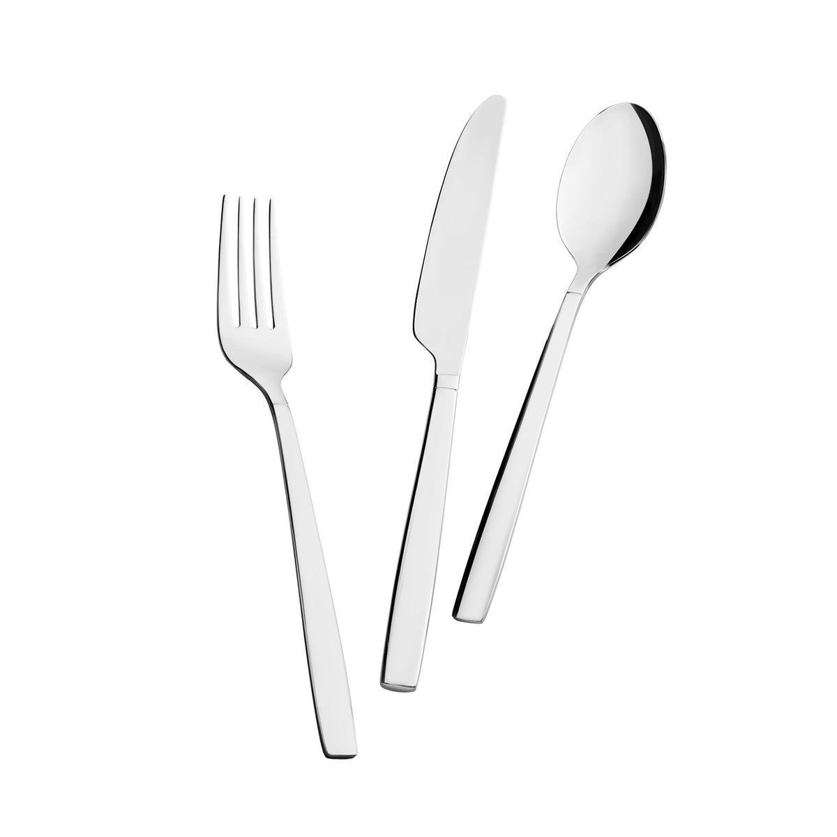 Karaca Juniper Elegance 84-Piece Stainless Steel Cutlery Set for 12 People - Boxed Premium Dining Set, 153.03.08.2196