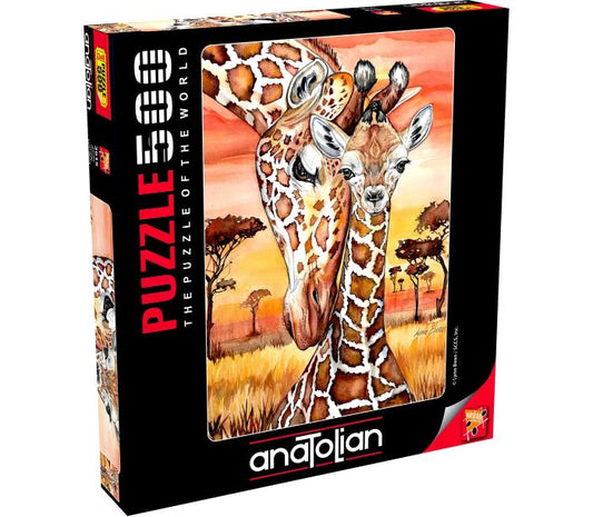 Anatolian, Puzzle Giraffe Design 500Pcs #3615.