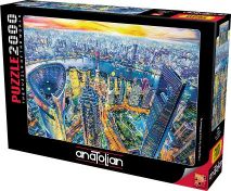 Anatolian, Puzzle View Of Shanghai Design 2000Pcs #3962.