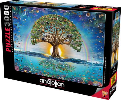 Anatolian, Puzzle Tree Of Life Design 3000Pcs#4927