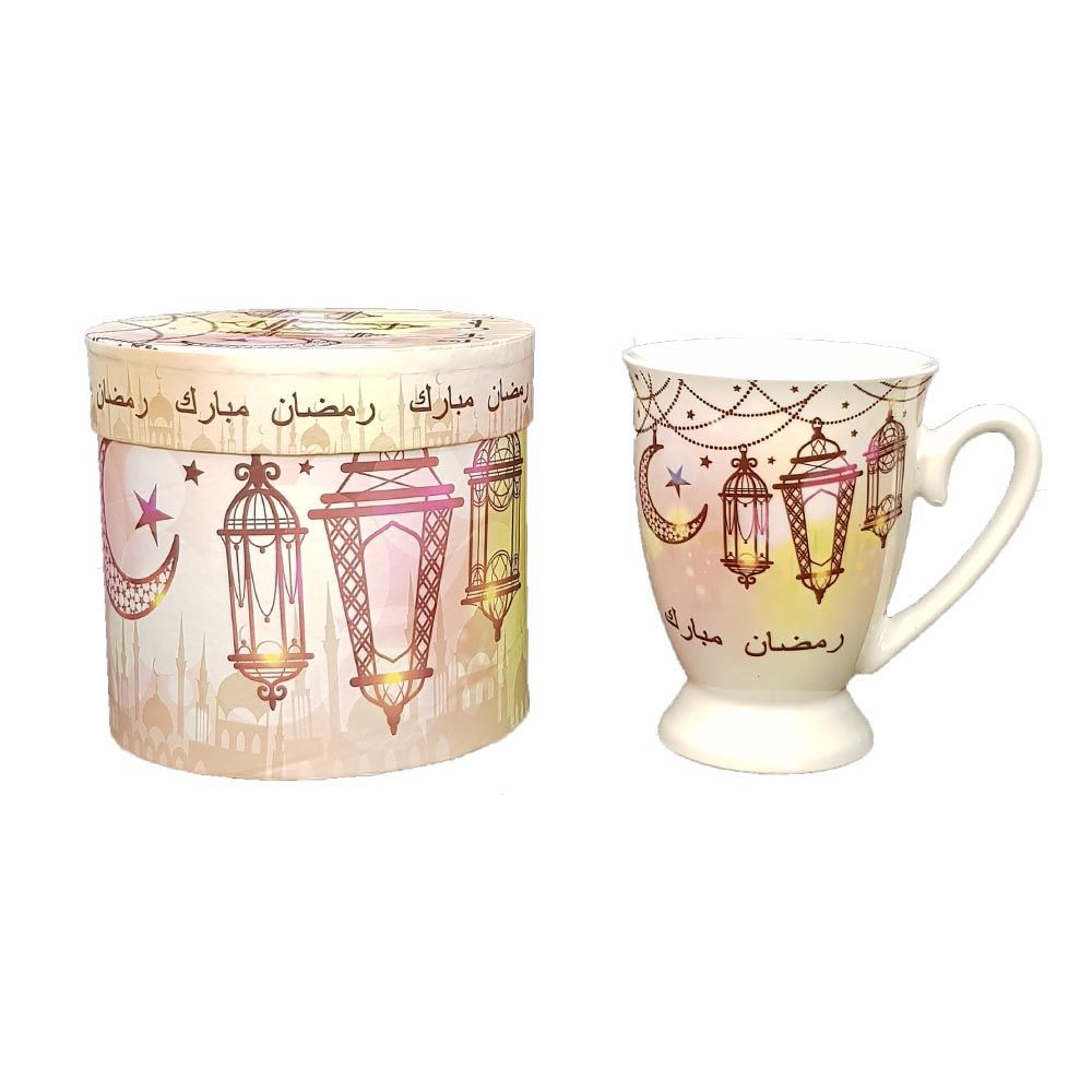 Cool Gift, RAMADAN Kareem, Printed Mug in Gift Box, Available in Different Colors