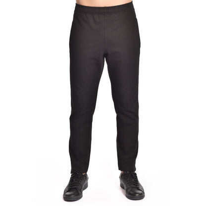 Bilcee, Men's Black Hooded Zippered Pocket Sports Bottom Top Tracksuit, Available in Different Sizes