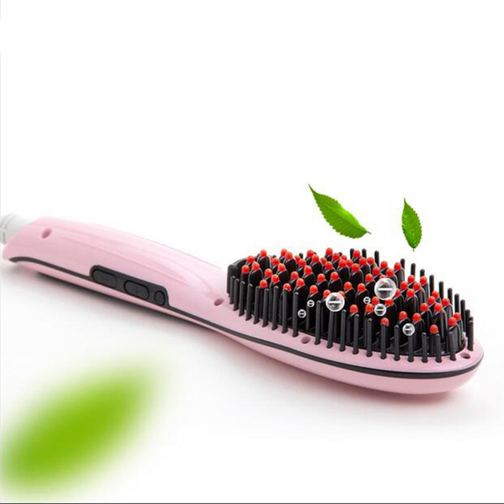 Cool Gift, Electric Hair Straightener Brush, 600W