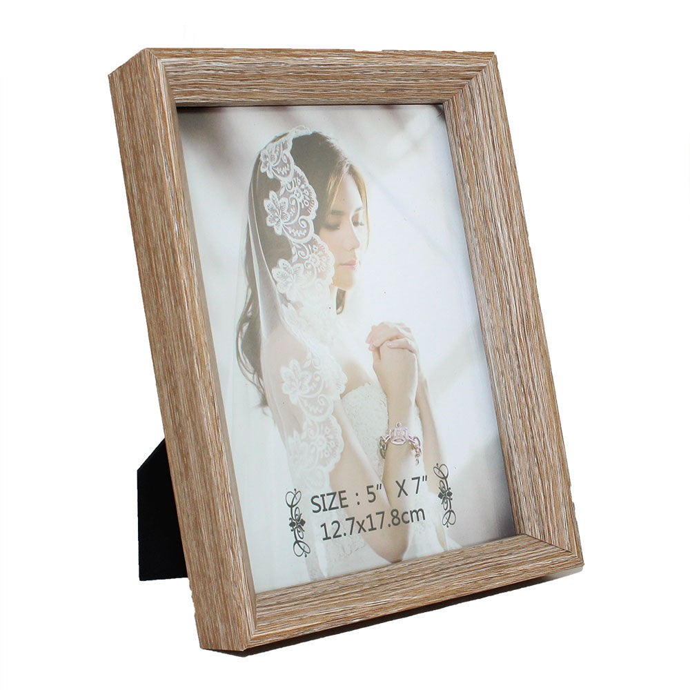 Cool Gift, Wood Picture Frame With Glass Front, Available in Different Sizes