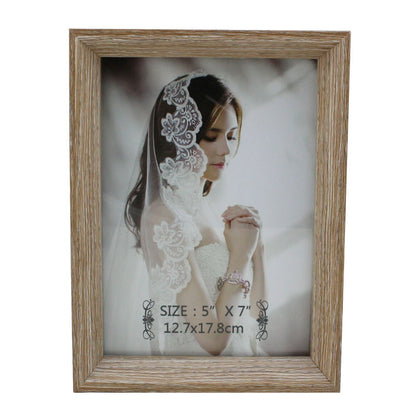 Cool Gift, Wood Picture Frame With Glass Front, Available in Different Sizes
