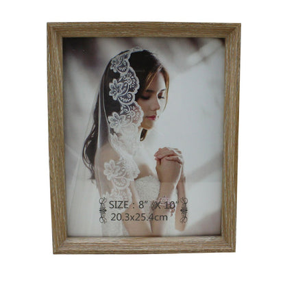 Cool Gift, Wood Picture Frame With Glass Front, Available in Different Sizes
