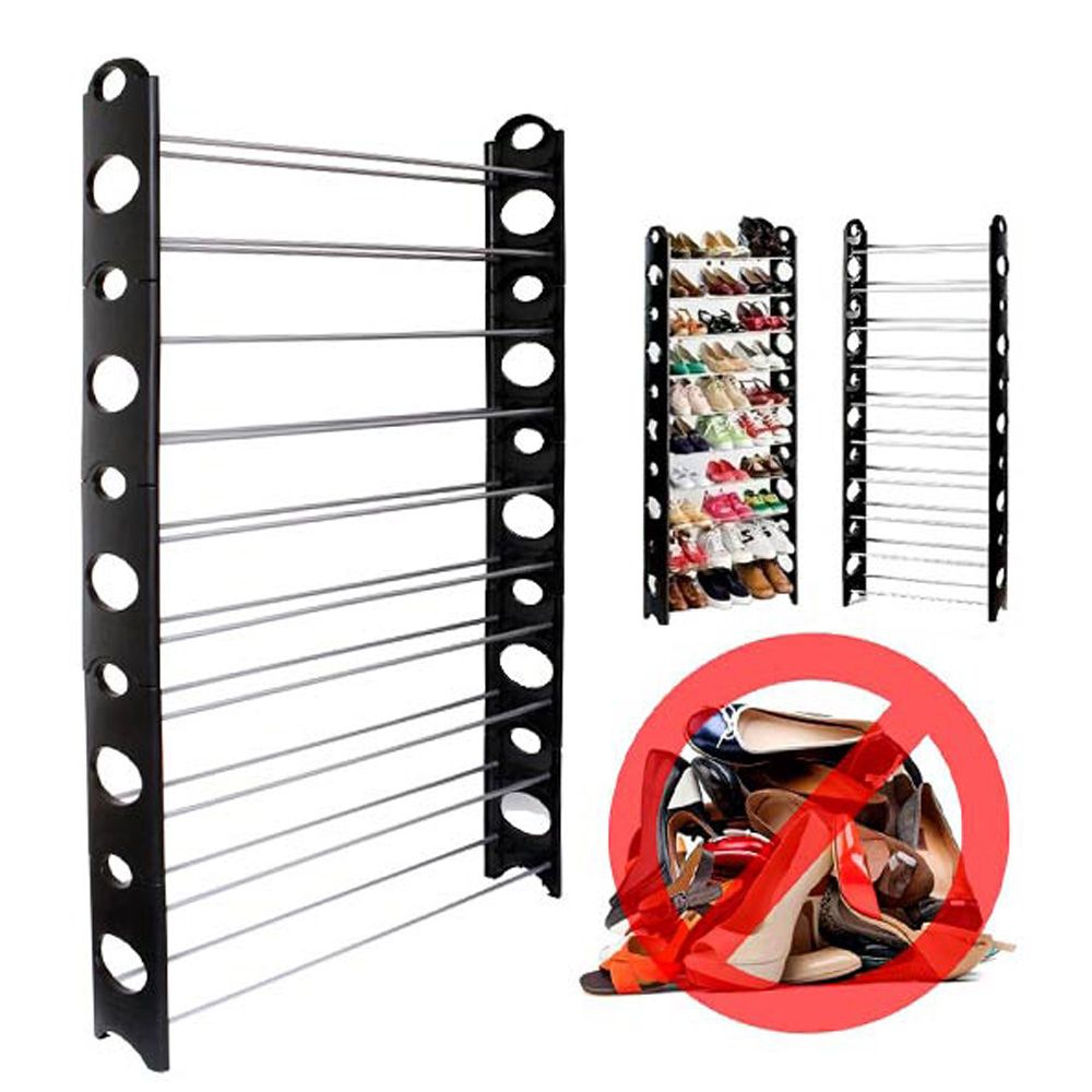 Cool Gift, Stackable Shoe Rack, Shoe Organizer, Available in Different Sizes