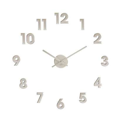 Cool Gift, DIY Wall Clock 3D Mirror, Clock Wall Stickers, Available in Different Sizes