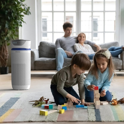 HoMedics, 5-In-1 Total Clean True Hepa Filtration Air Purifier Model Large Ap-T40Wt