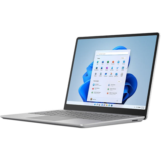 Microsoft, Surface Laptop GO2 Platinum 12.4-Inch, Intel Core I5-1135G7, 8GB DDR4, 128GB SSD, W11H, 8QC-00001