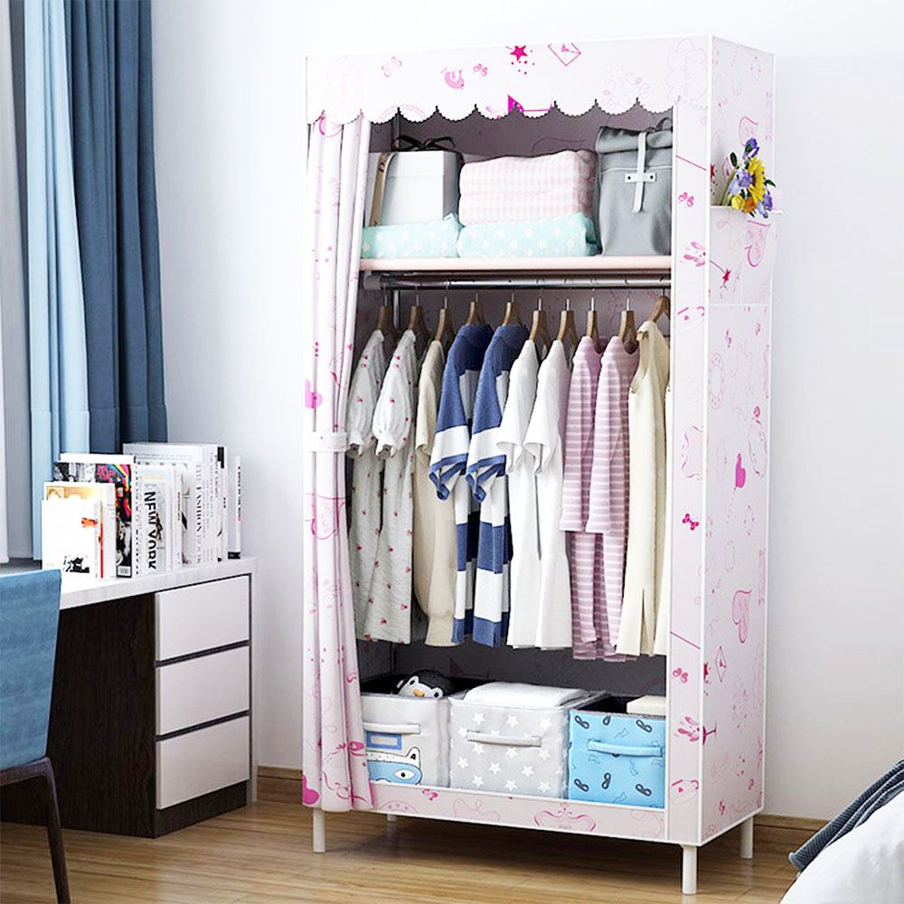 Cool Gift, Portable Mini Fancy and Foldable Closet Collapsible Wardrobe, Available in Different Colors