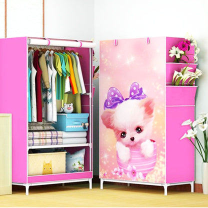 Cool Gift, Portable Mini Fancy and Foldable Closet Collapsible Wardrobe, Available in Different Colors