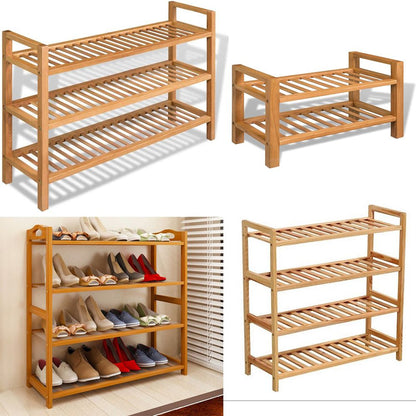 Cool Gift, Wooden Shoe Organizer Shelves, Available in Different Sizes