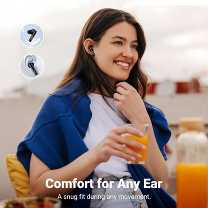 Ugreen, Hitune T3 Active Noise Cancelling Wireless Earbuds Bluetooth 5.2 Ws106-90401 (Black)