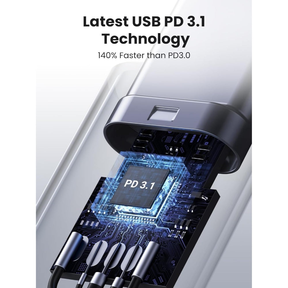 Ugreen, Usb-C To Usb-C Charging & Sync Cable For: Cell Phone, Tablet, Macbook, Ipad, Laptop Ugreen Us535 - 90440