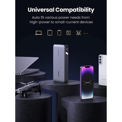 Ugreen, 145W Output Portable Power Bank Charger Compatible With Laptops, Macbook Pro/Air, Iphone, Samsung Etc .. Ugreen Pb205 - 90597A