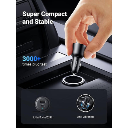 Ugreen, 63W Fast Car Charger Dual Port Usb-C & Usb-A Ugreen Cd239 - 90645