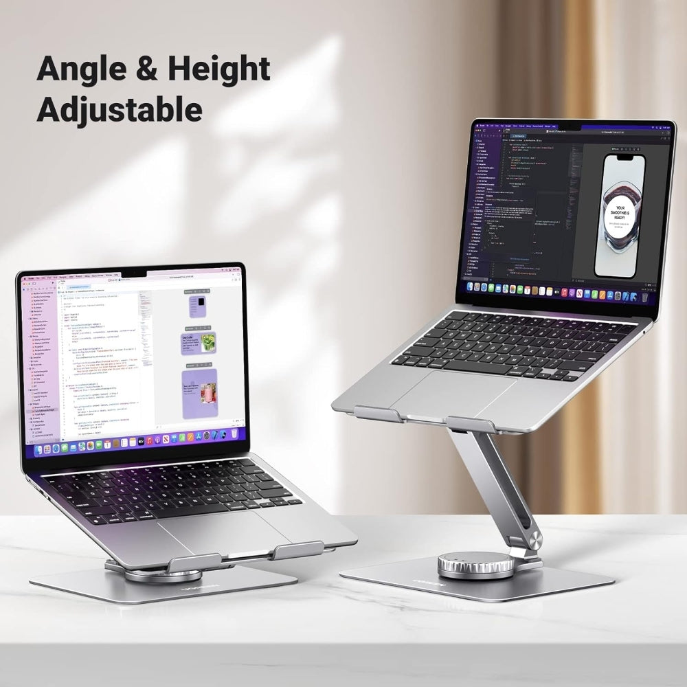 Ugreen, Rotating Base, Multi-Angle Adjustable, Lifting Laptop Stand. Dual Axis Design, Height And Angle Adjustable Ugreen Lp592 - 90849