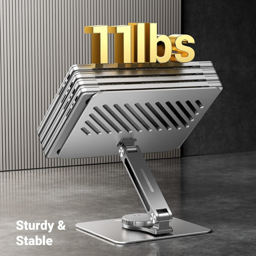 Ugreen, Rotating Base, Multi-Angle Adjustable, Lifting Laptop Stand. Dual Axis Design, Height And Angle Adjustable Ugreen Lp592 - 90849