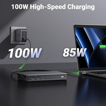 Ugreen, Dual Display 9-In-1 Usb-C Hub Docking Station Ugreen Cm615 - 90912