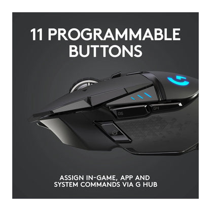 Logitech, G G502 High Performance Wireless Gaming Mouse