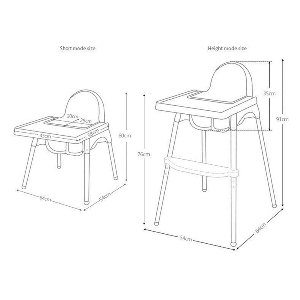 Cool Gift, Baby High Chair, Available In Different Colors