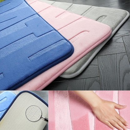 Sanitary, Bath Floor Mat 45x75 cm, Non-Slip, Available in Different Colors