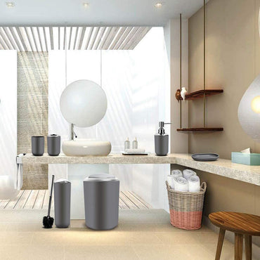 Sanitary, 6 Piece Bathroom Accessories Set, Available In Different Colors