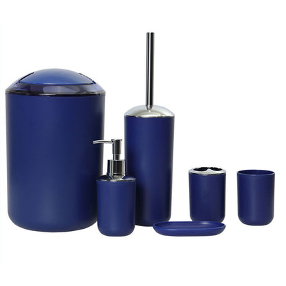 Sanitary, 6 Piece Bathroom Accessories Set, Available In Different Colors