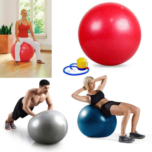 GYM Ball, Small 75cm With Free Pump, Available in Different Colors