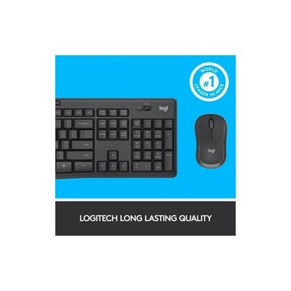 Logitech, Wireless Combo Mk235 Spill-Resistant Tilt Legs En/Ar