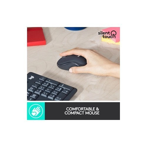 Logitech, Wireless Combo Mk235 Spill-Resistant Tilt Legs En/Ar