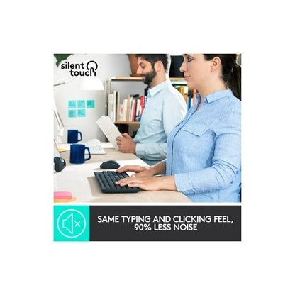 Logitech, Wireless Combo Mk235 Spill-Resistant Tilt Legs En/Ar