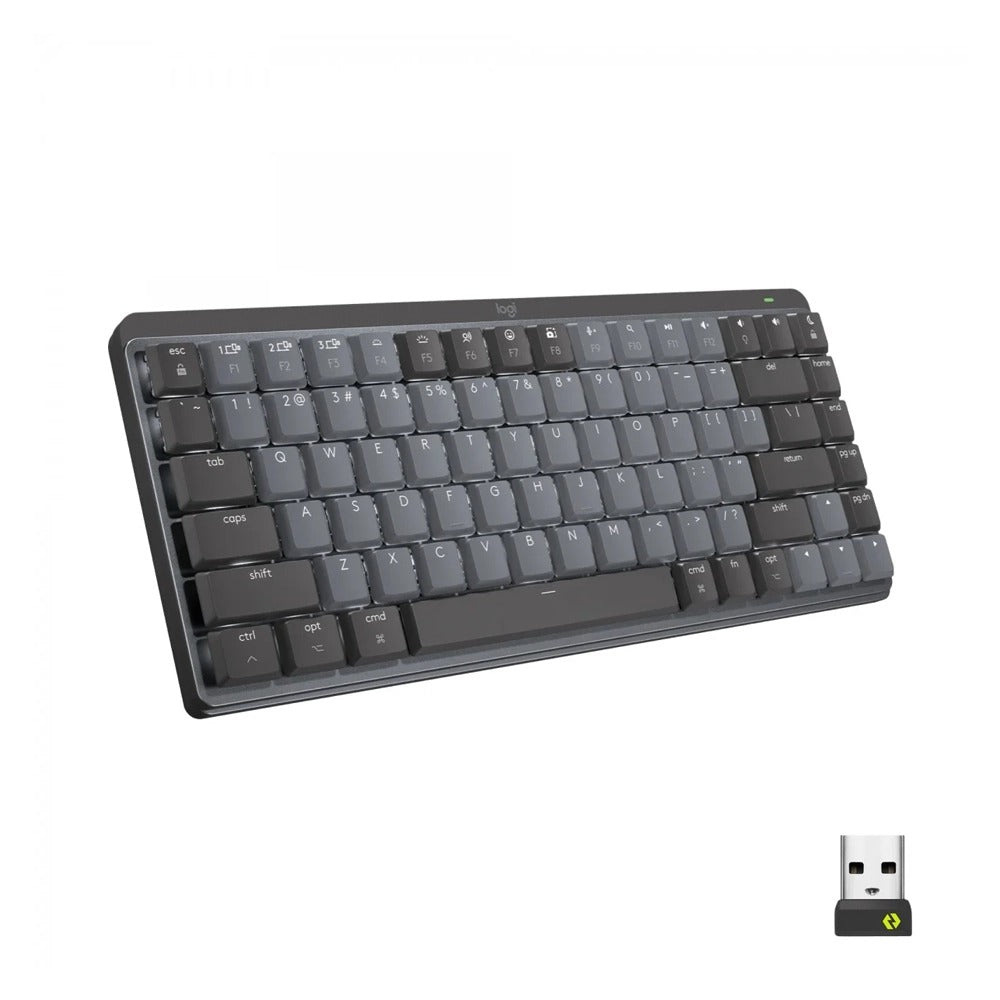 Logitech, Mx Mechanical Mini Bluetooth Wireless Keyboard Metal Graphite En