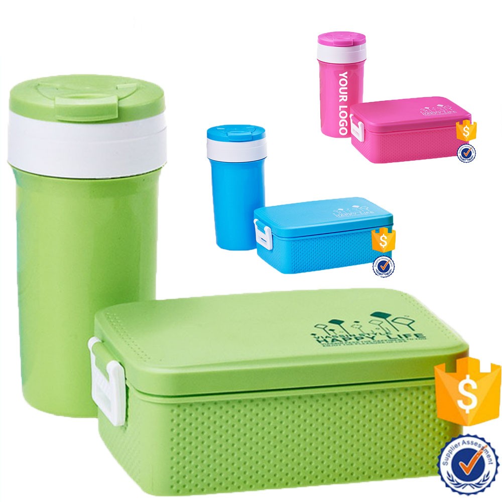 Cool Gift, Hey Life, Set of Lunch Box & Water Bottle, Available in Different Colors