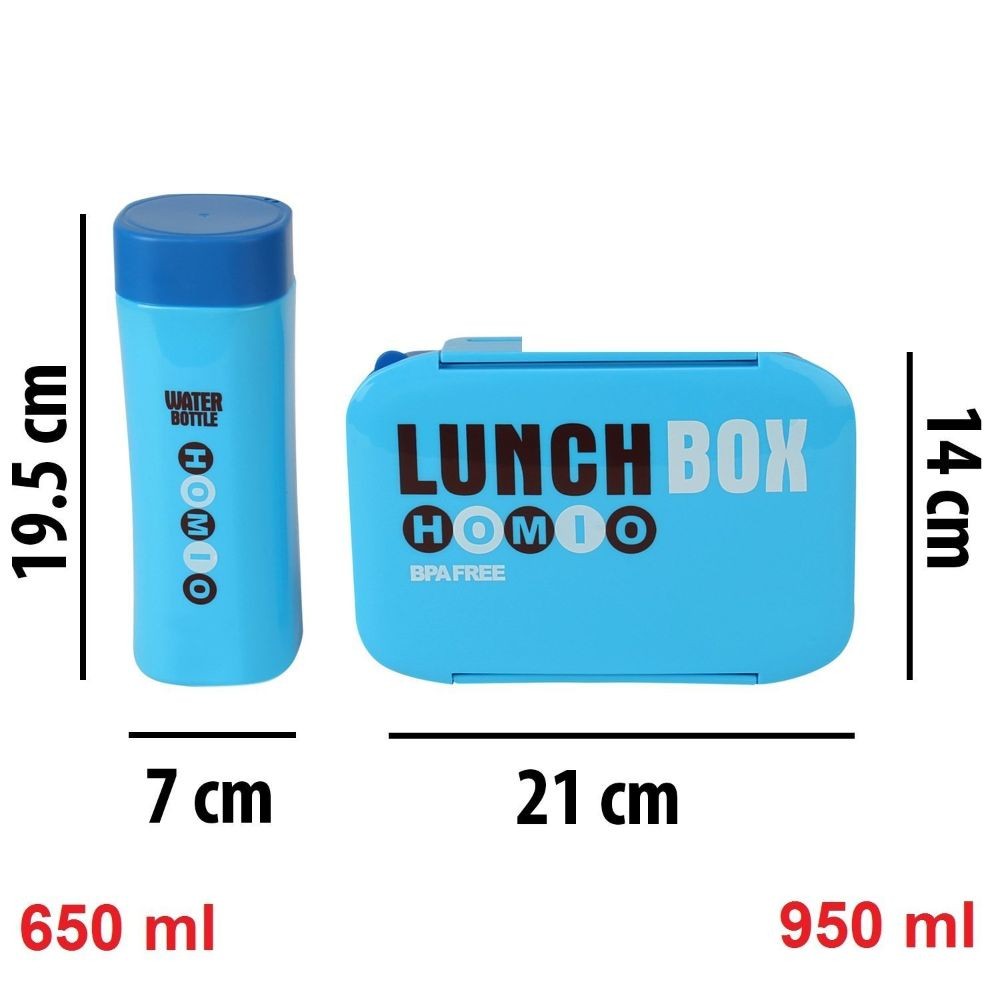 Cool Gift, Set of Lunch Box & Water Bottle, Available in Different Colors